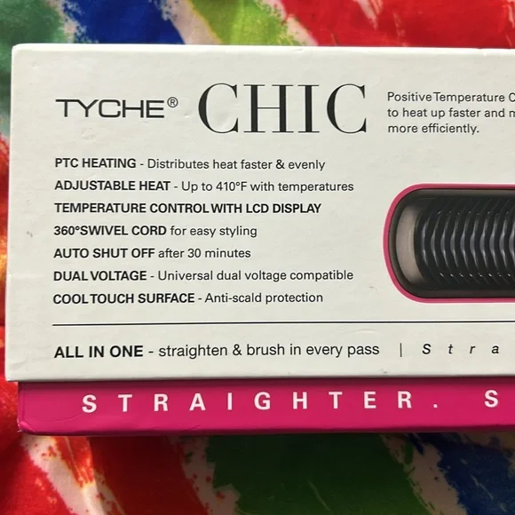 Tyche chic straightener hot pink - Picture 4 of 7